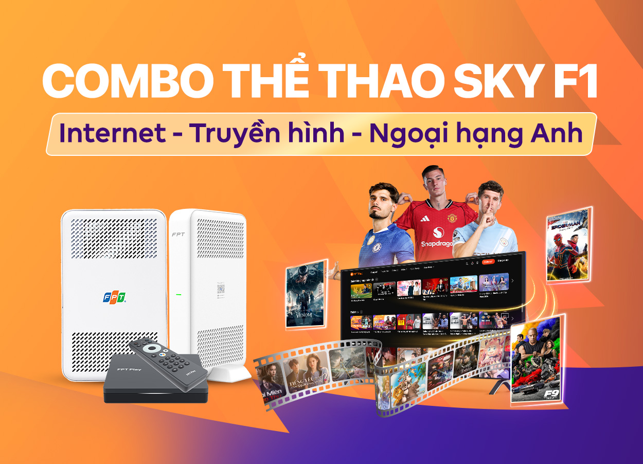 Gói cước Internet Combo thể thao Sky F1