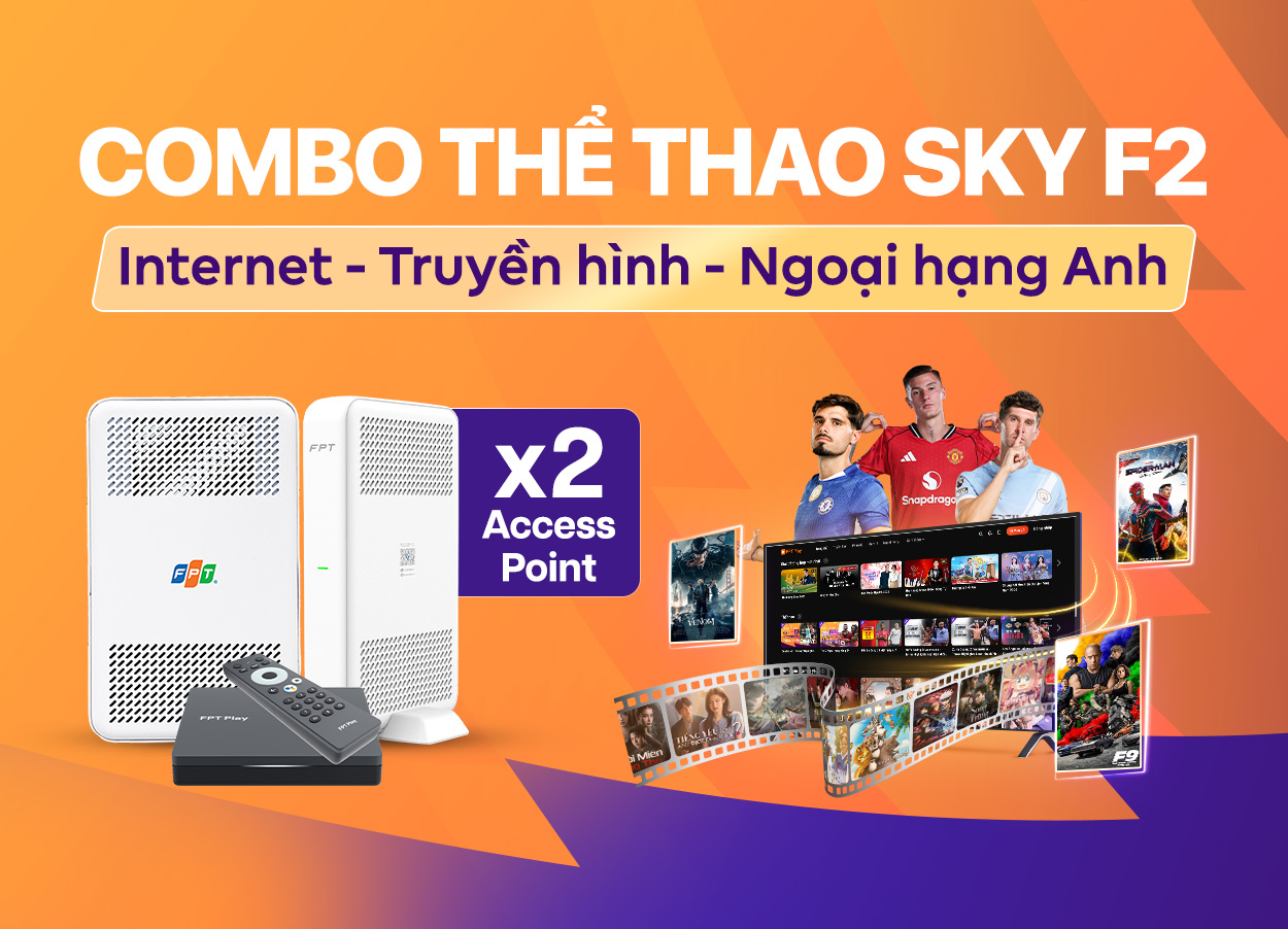 Gói cước Internet Combo thể thao Sky F2