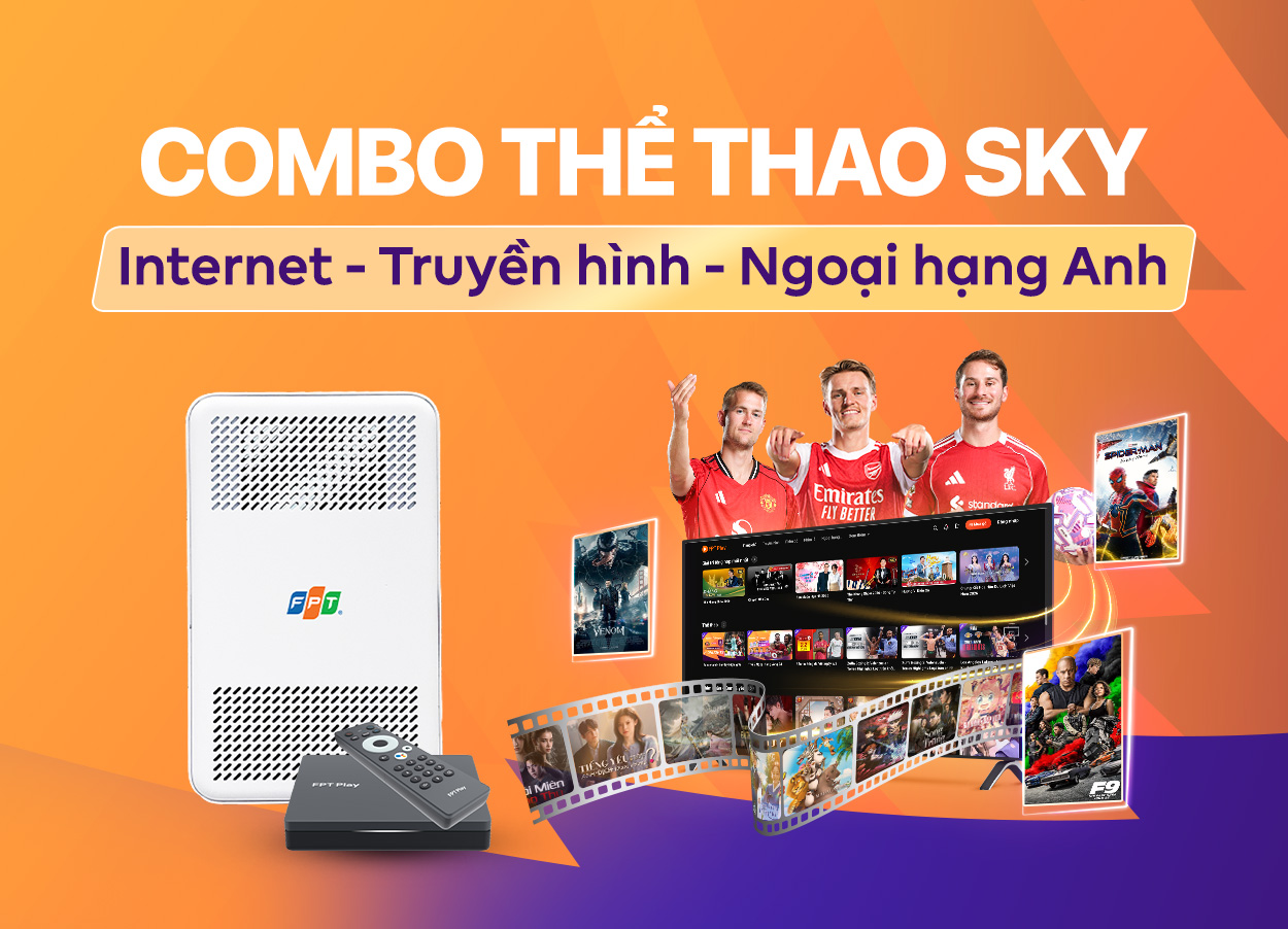 Gói cước Internet Combo thể thao Sky