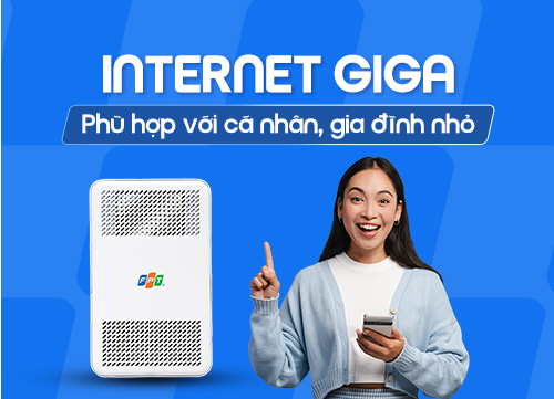 Gói cước Internet Giga FPT
