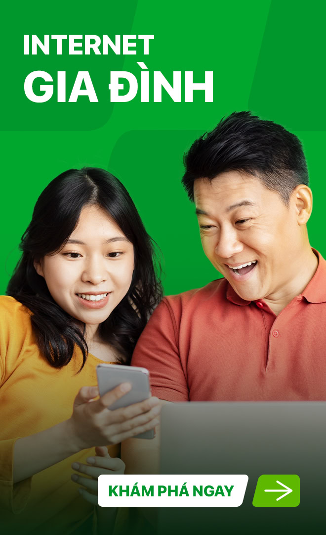 Internet FPT ccho gia đình