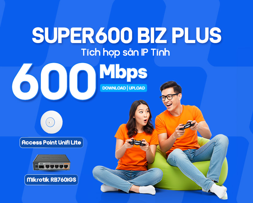 Gói cước Super600 Biz Plus