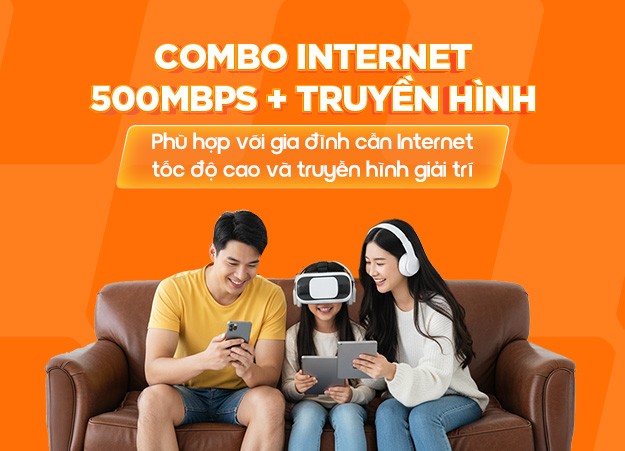 Combo Internet + truyền hình FPT