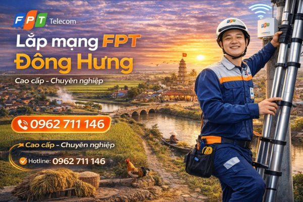 Lắp mạng FPT Đông Hưng Thái Bình